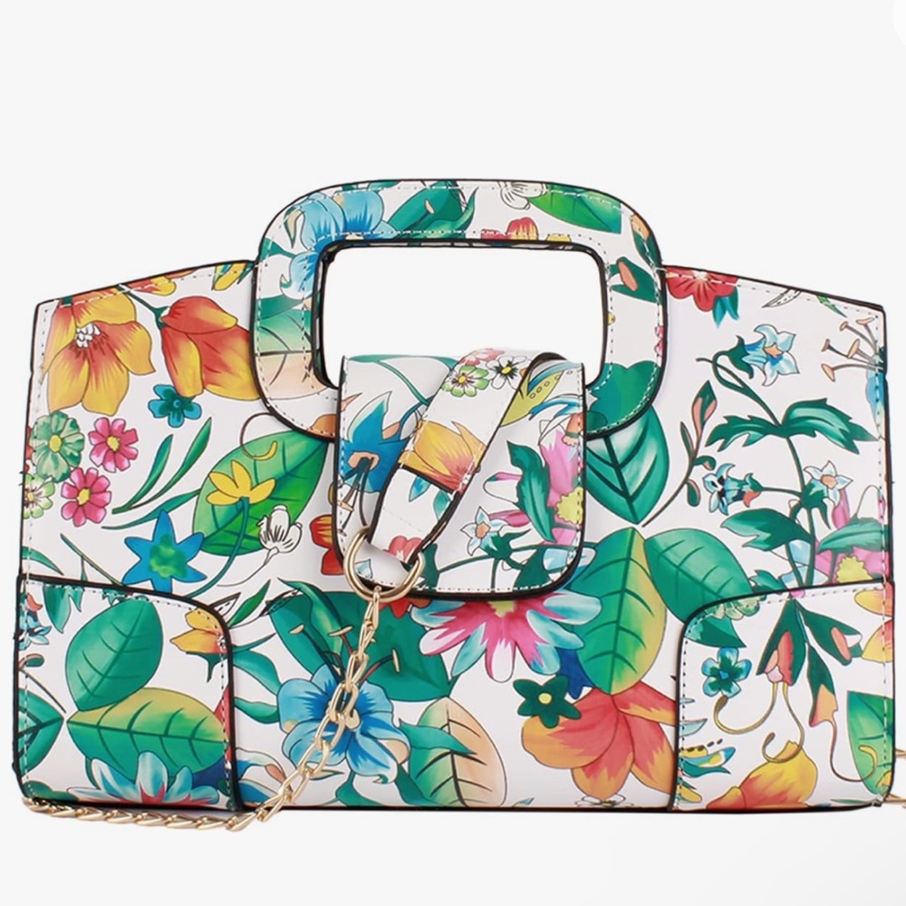 Women Vintage Flap Tote Top Handle Satchel Leather Clutch Purse Shoulder Bag